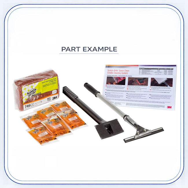 Wolf Griddle Cleaning Cleaner Kit replacement part image