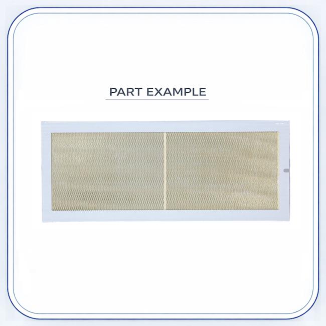 Wolf Griddle Infared Burner Assembly Element replacement part image