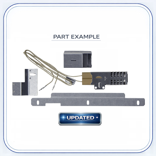 Wolf Oven Broil Ignitor Igniter replacement part image