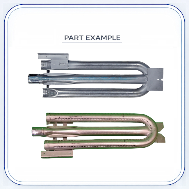 Wolf Oven Burner Tube Manifold replacement part image
