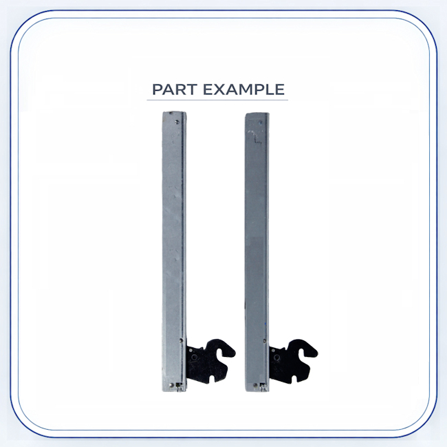 Wolf Oven Door Hinge Set — JPG Image replacement part image