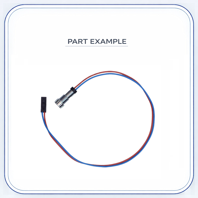Wolf Oven Indicator Light — JPG Image replacement part image