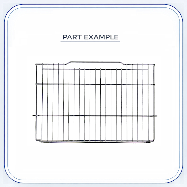 Wolf Oven Rack — JPG Image replacement part image