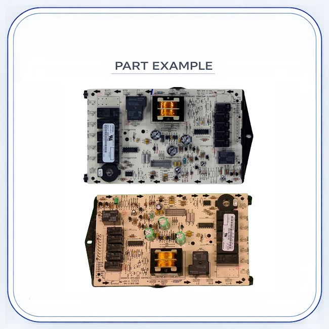 Wolf Oven Relay Board Control replacement part image