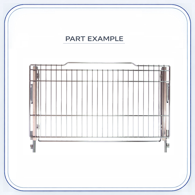 Wolf Sliding Ball Bearing Oven Rack Accessory replacement part image