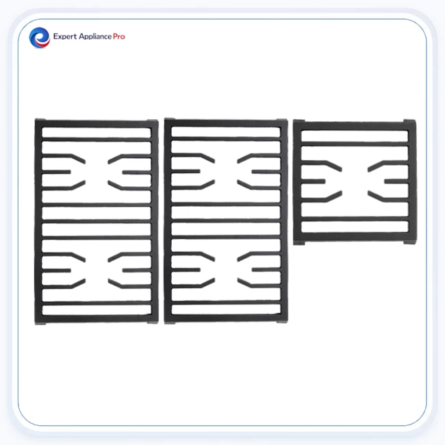Wolf Transitional Cast Iron Cooktop Grate Set of 3 for 36 Inch Models