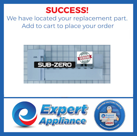 Sub Zero beverage center icemaker